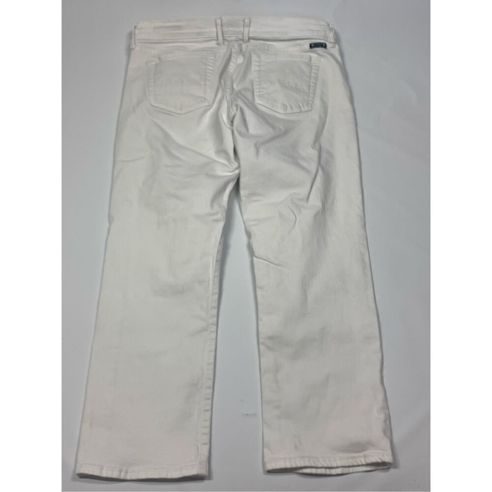 006 lucky brand white denim jean sweet’n crop size 10/30 - Picture 8 of 8
